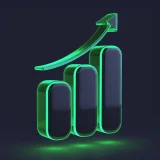 Rising growth chart